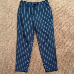 Athleta pinstripe pants